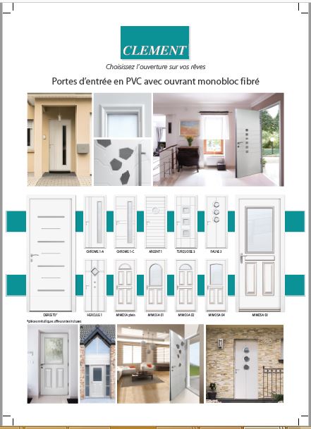 Portes Clément PVC